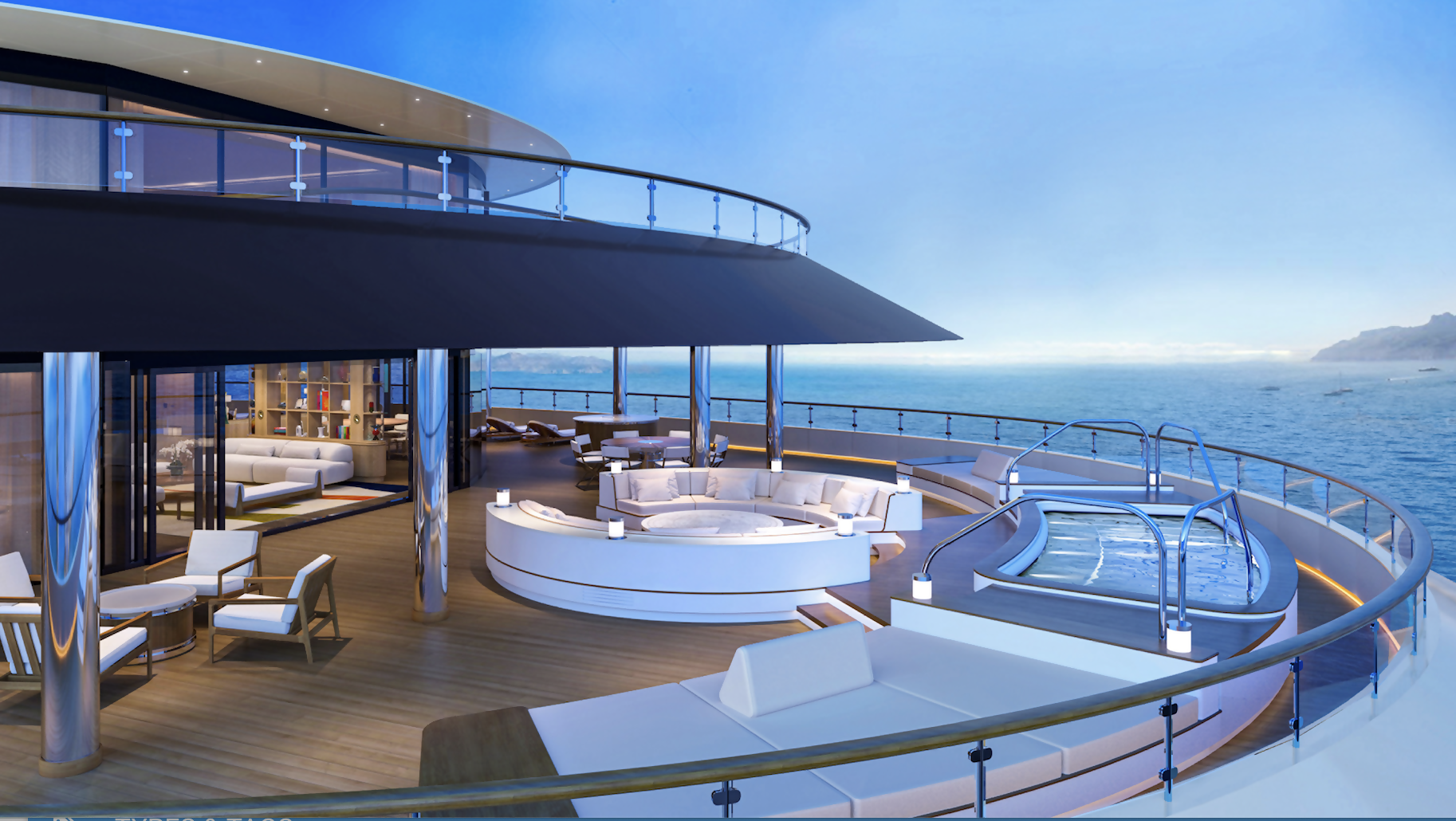 Four Seasons Yachts' Inaugural Sailing Season and First Ship's Suites Revealed